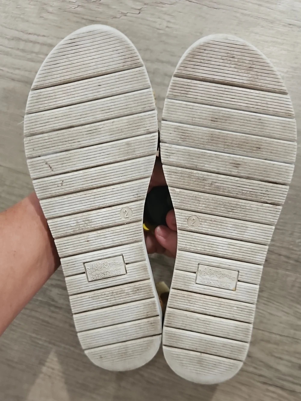 Self Esteem Little Girl's sandals size 2